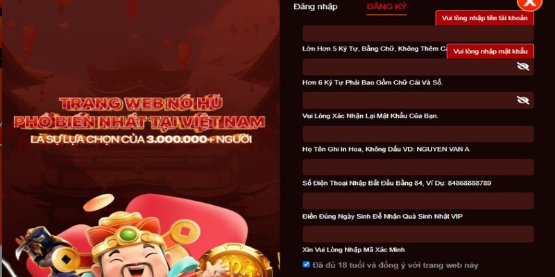 Câu hỏi về mức phí khi game thủ tạo account
